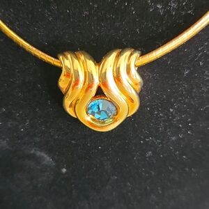 Norman Miller Omega necklace and pendant